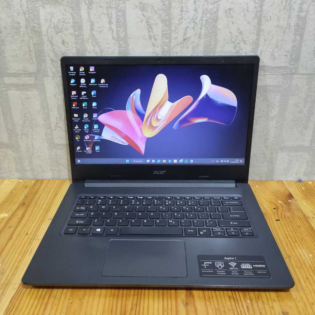 Laptop Acer Aspire 3 A314, Amd Athlon Silver 3020e, Vga:  Amd Radeon Vega 3 Graphics, Ram 4 Gb / 256