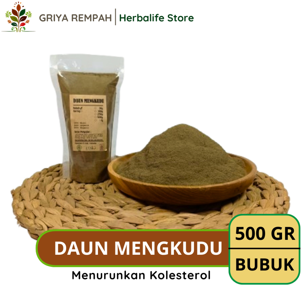 

DAUN MENGKUDU BUBUK 500 GRAM Pace Bentis Ramuan Rempah Herbal Kering Alami Jamu Tradisional untuk Kesehatan Tubuh Simplisia Mangkudu Morinda citrifolia