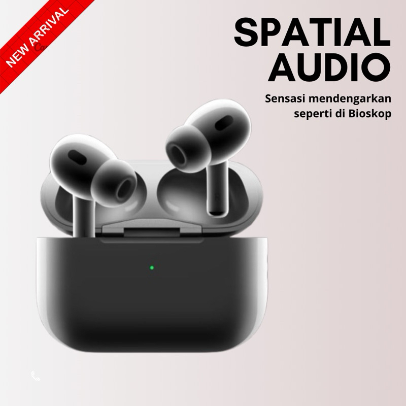 toko_hanindya_jaya [ KUALITAS TERBAIK ] TWS PRO2 ANC FITUR AKTIF 100% SERIAL TEMBUS WEBSITE