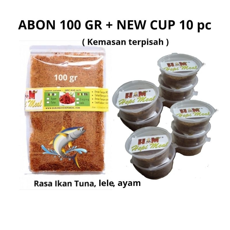 

ABON RASA IKAN LELE 100 GRAM