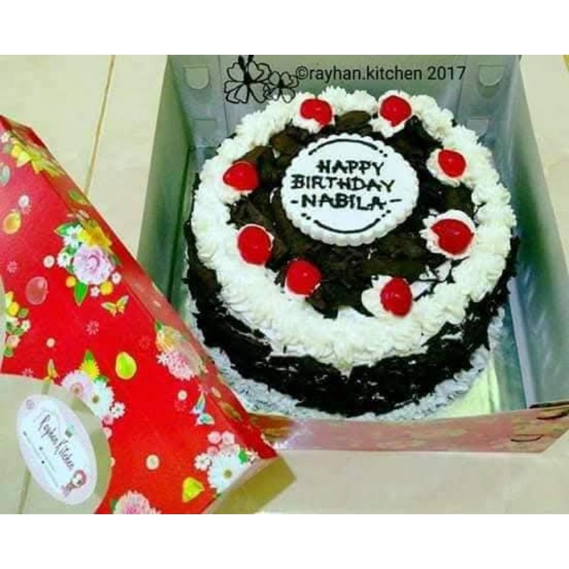 

kue ulang tahun blackforest