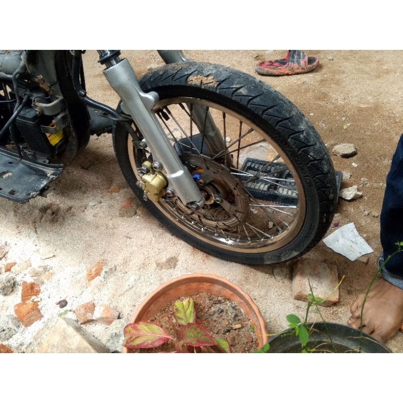 velg velk Baros tetanium ring 16 nouvo mio