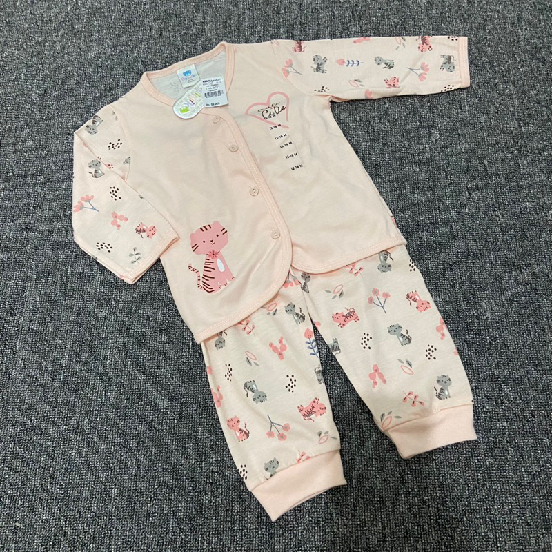 Piyama anak pipiniko matahari piyama anak lengan panjang piyama anak kucing baju tidur anak