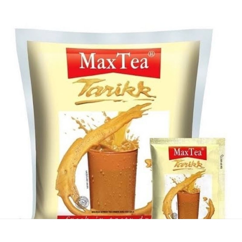 

Max Tea tarik 25g 1 renceng isi 10 pcs