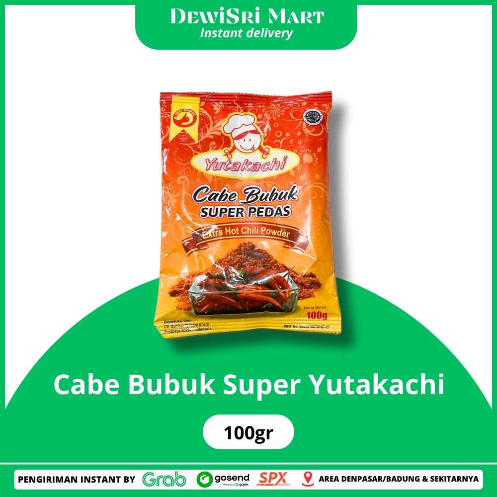 

Cabe Bubuk Super Yutakachi - Dewi Sri Mart