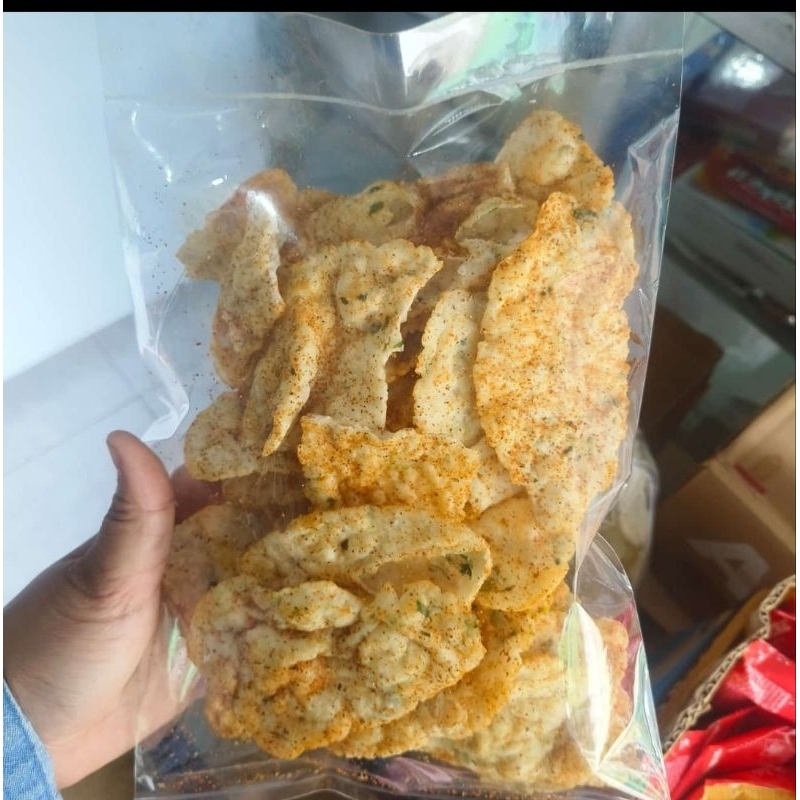 

Keripik Cireng Bawang Pedas 20k