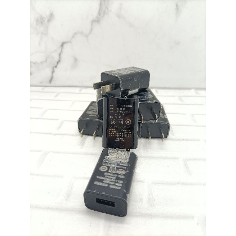 Batok Charger Xiaomi 2 Amper Kaki gepeng Original Second