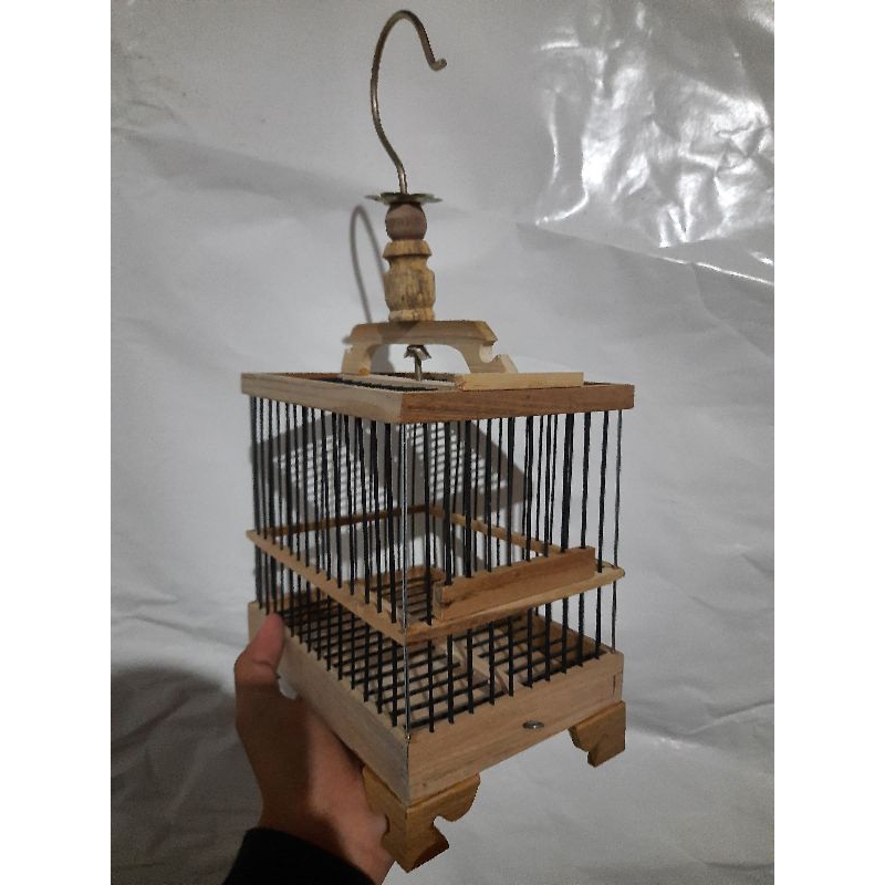 sangkar burung untulan kecil jalan jalan minimalis