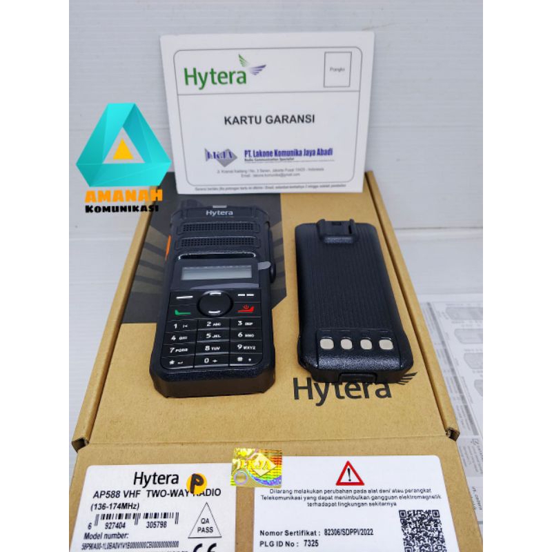 Ht Hytera Ap 588 vhf original