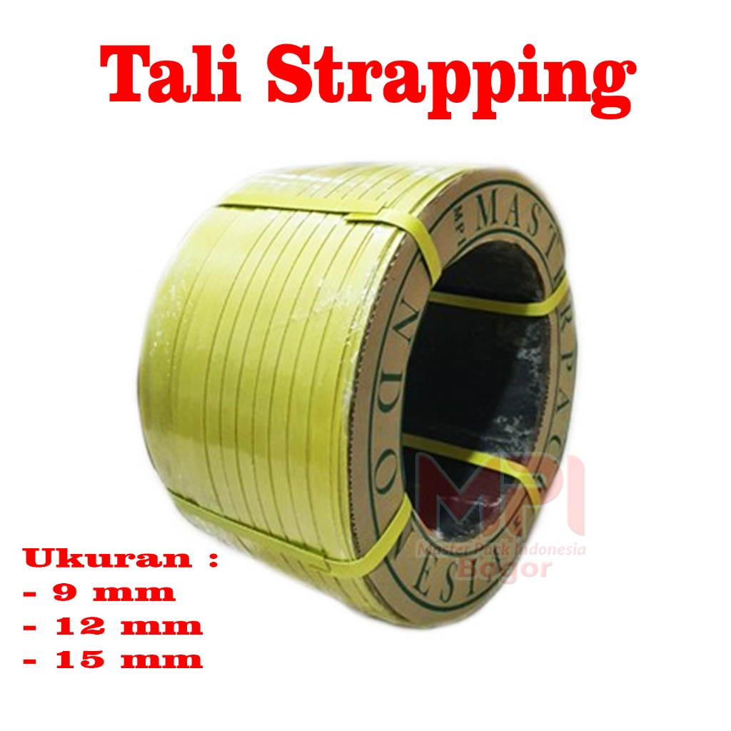 

Tali Strapping Band - Tali Packing Barang - Tali Klem Berat 7 Kg - Master Pack Indonesia Bogor