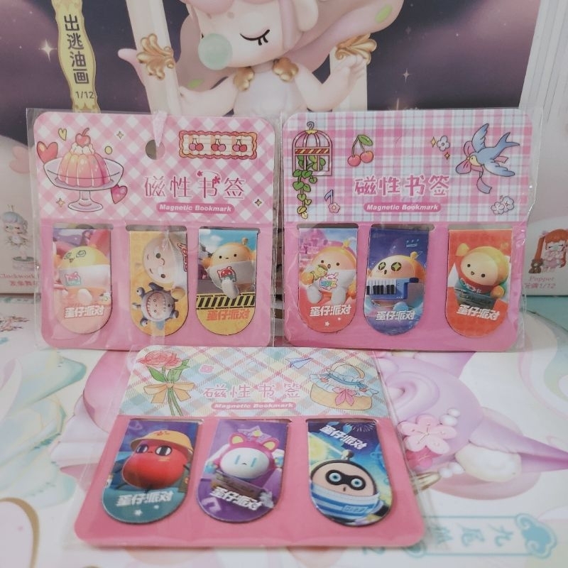 

Pembatas Buku Magnet Set 3