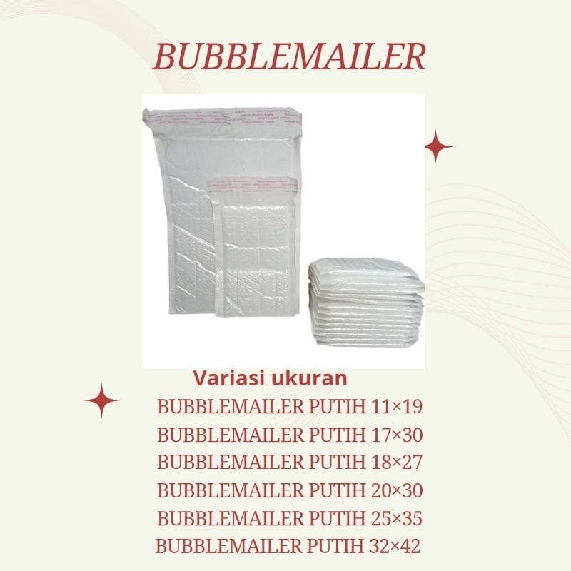 

Bubble Mailer Aneka Ukuran Bubblemailer Amplop Bubble Envelope Plastik Packing Onlineshop