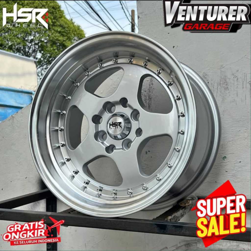 Velg celong brio calya livina avanza confero mazda2 murah ring 16 velg hsr wheel burn surabaya