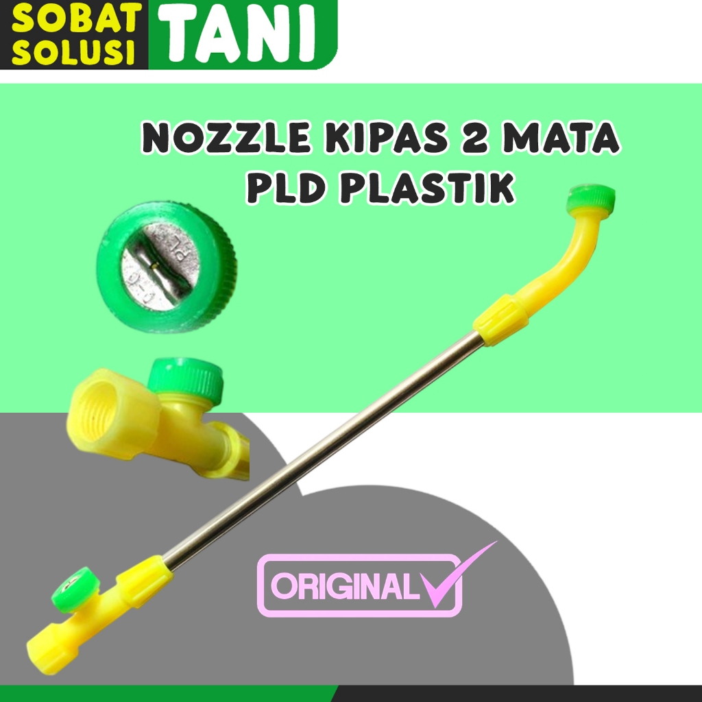 sprayer nozzle kipas 2 kepala manual elektrik 112