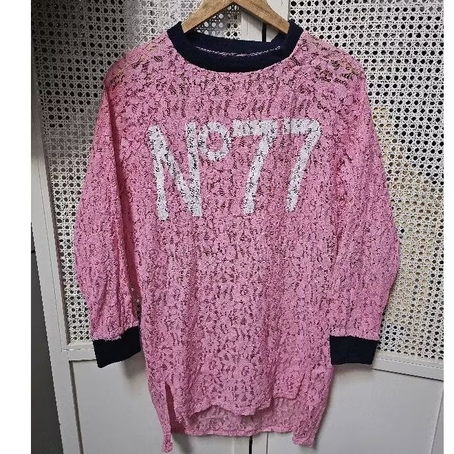 blus atasan brokat korea premium