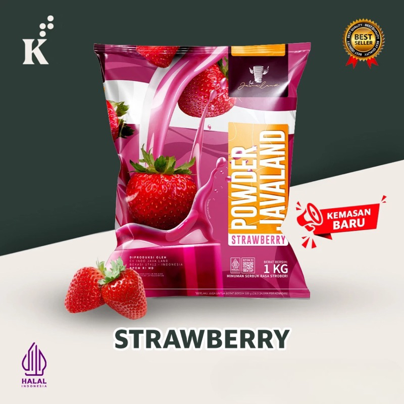 

Bubuk Regular Javaland Strawberry 1 Kg