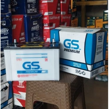 ACCU/ AKI MOBIL BASAH GS N70Z 12V80AH 75D31R