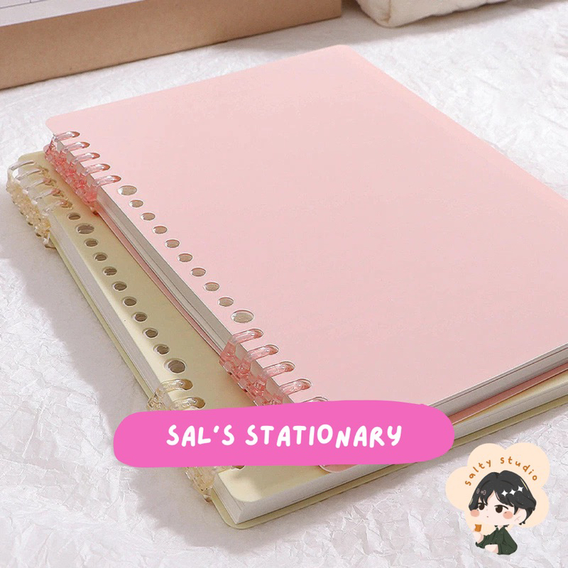 

[SAL'S STATIONARY] Buku A5 Buku Tulis Sekolah Lucu Buku Notebook Aesthetic Lose Leaf Binder Kuliah