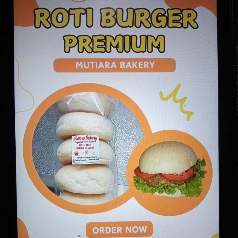 

Roti Kadet / Burger isi 5- Kwalitas Premium