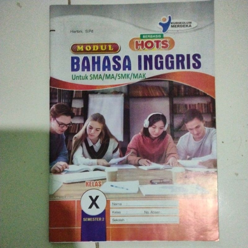 LKS Bahasa Inggris kelas 10 Kurikulum Merdeka semester 2