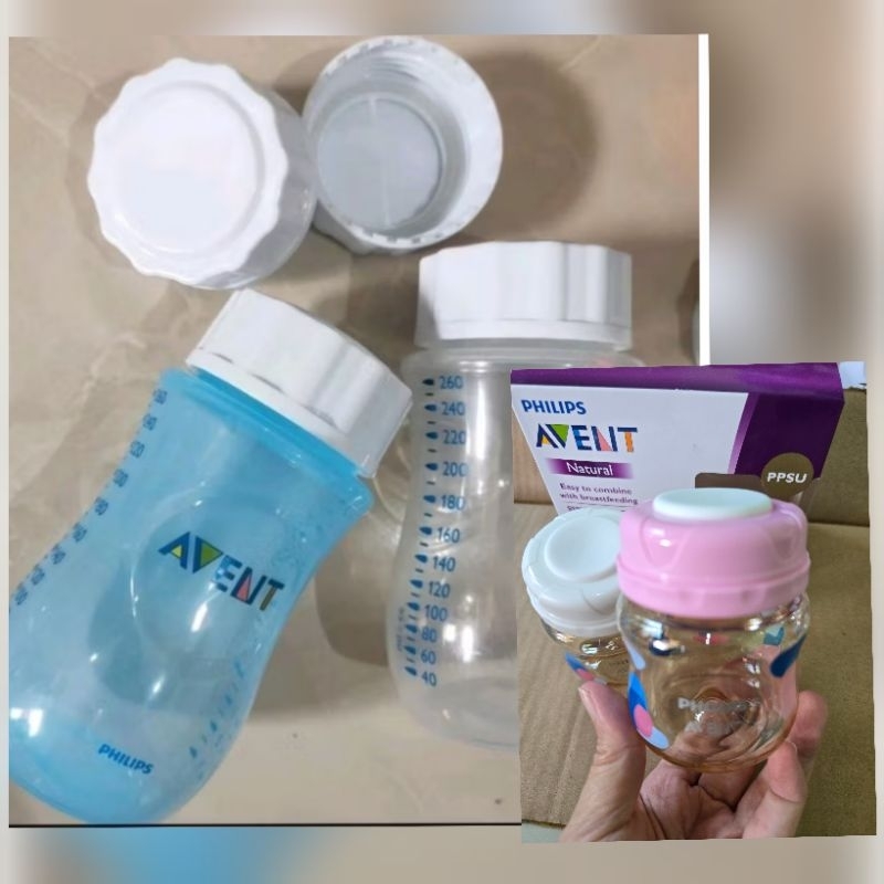 Storage Lid Tutup Sealing Penyimpan Asi untuk Botol Wide Neck / Tutup Avent Natural Penyimpan Asi /