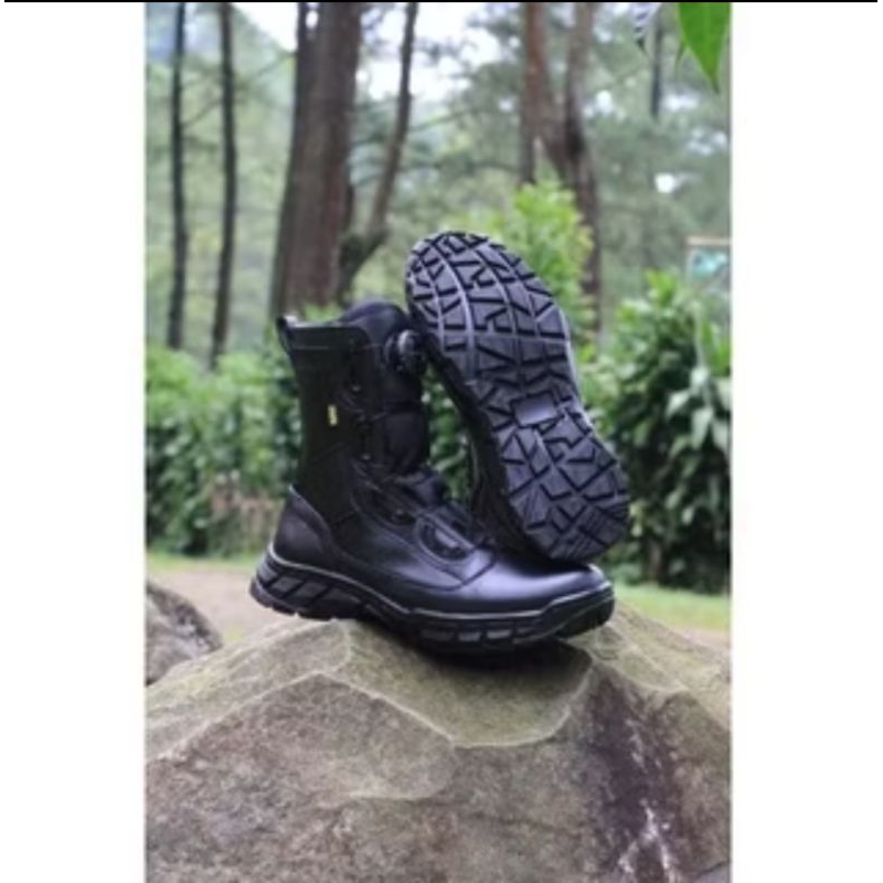 SEPATU PDL TACTICAL SPARTA 021 TALI PUTAR FULL KULIT ASLI