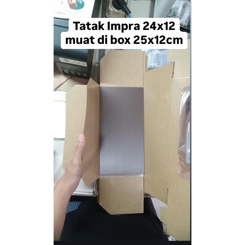 

[Whispers] Tatak Alas Kue Bahan Impra 24x12cm