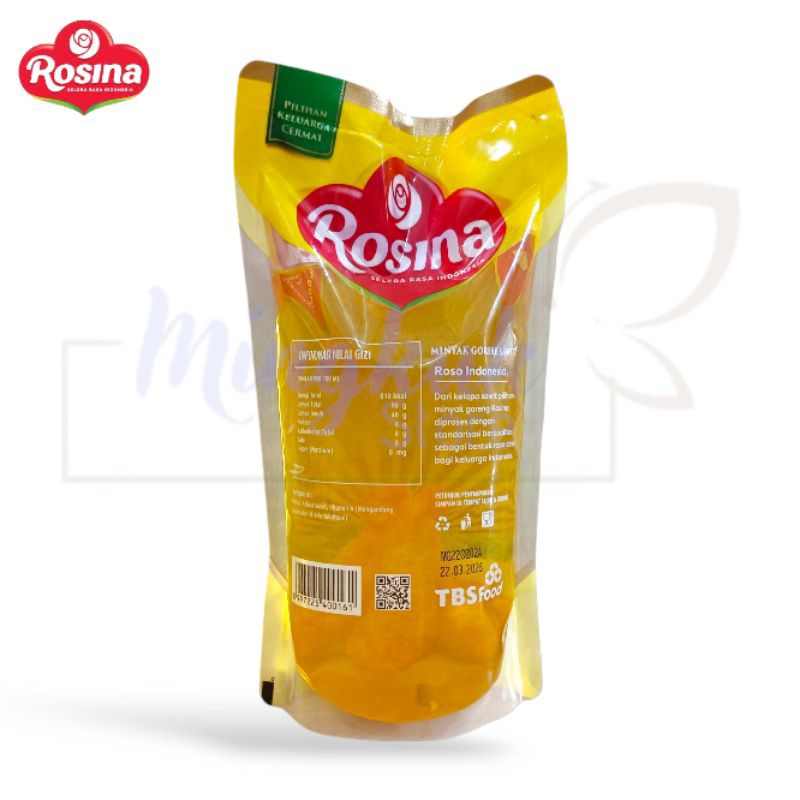 

Minyak Goreng Rosina Pouch 1 Lt - Rosina Refill 1 Lt