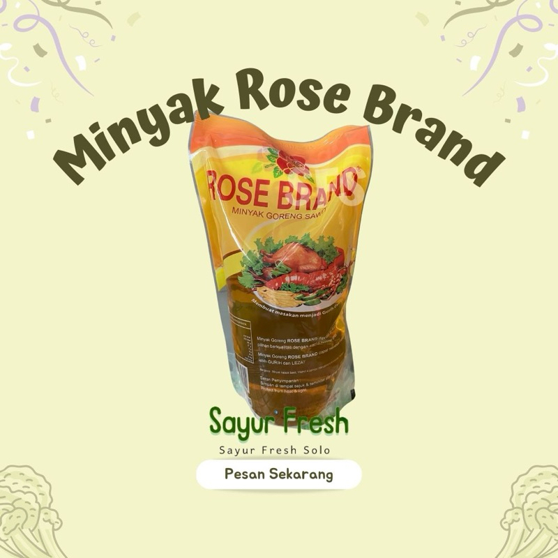 

Minyak Rose Brand 1 L - Sayur Fresh Solo