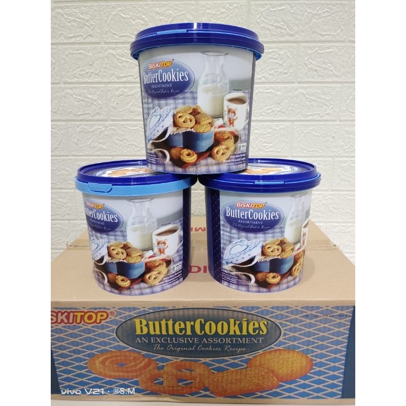 

BISKITOP EMBER BUTTER COOKIES 400GR