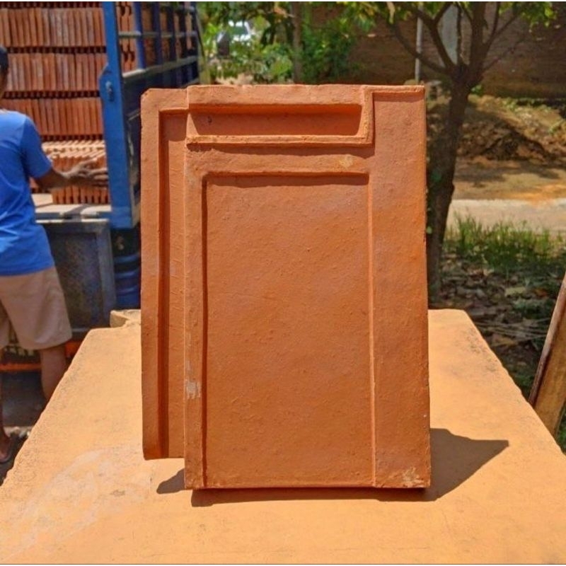 Genteng Flat Minimalis Tanah Liat (Terlaris)