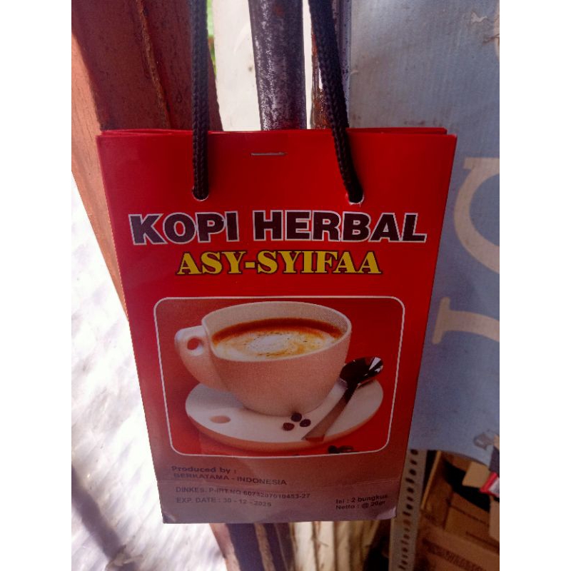 

Minuman Herbal sehat Pr - 2 sachet - Dinkes Pirt - Copi Asy Syifaa