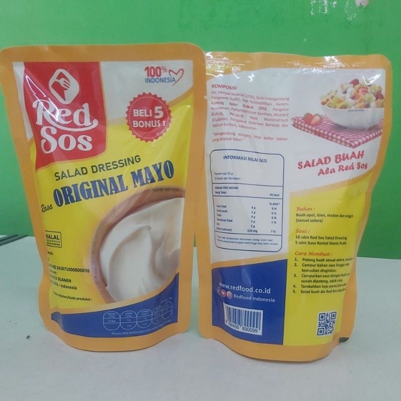 

Red Sos Mayo Original 400gr