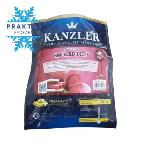 

KANZLER SMOKED BEEF 250GR DAGING SAPI ASAP HARGA PROMO