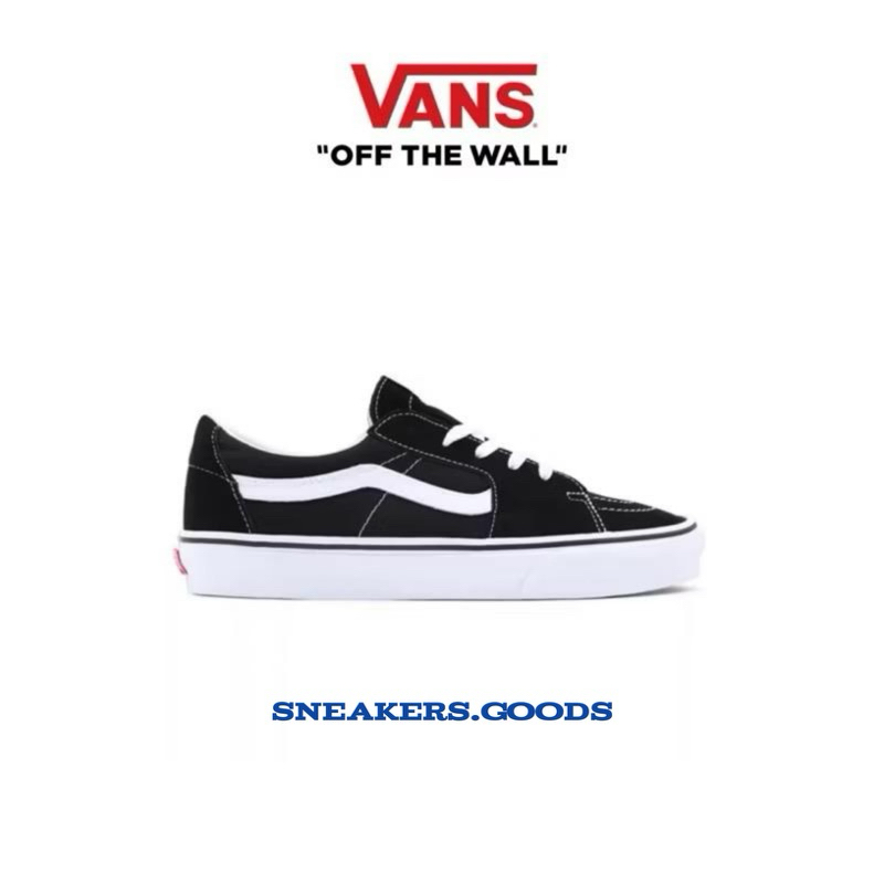Vans Sk8 Low Black White Original