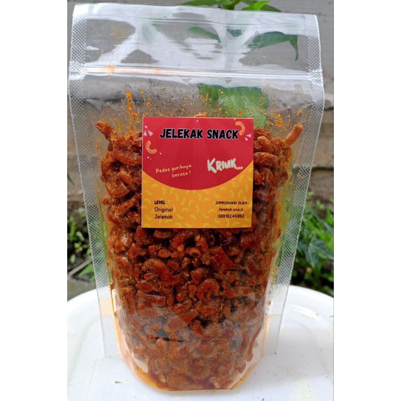 

Makaroni goreng JELEKAK Snack 100 gram | Makaroni pedas | Makaroni renyah