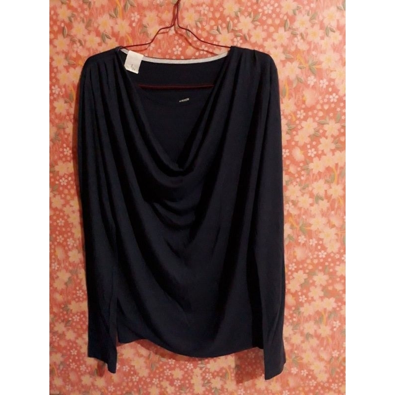 Kaos CODES COMBINE FOR MEN lengan panjang navy impor