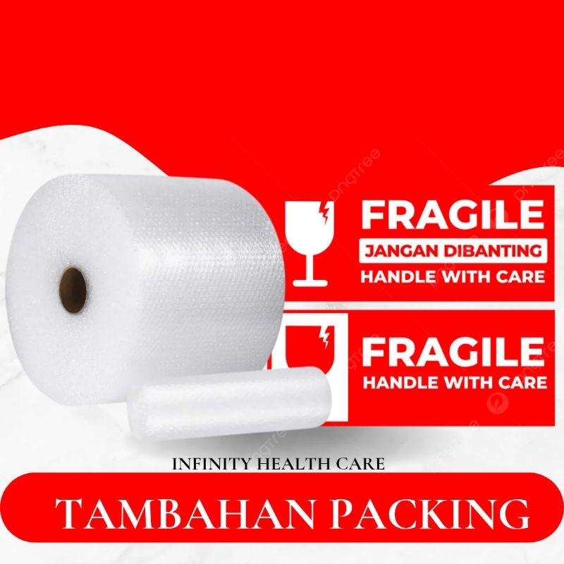 

⚠️Bubble Wrap untuk Tambahan Packing⚠️ | ⚠️ Lakban Fragile ⚠️