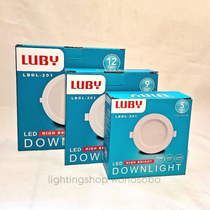 [LUBY] DOWNLIGHT LED MERK LUBY LBDL-201