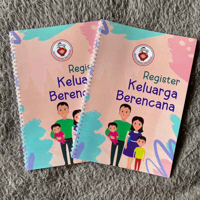 

BUKU REGISTER KELUARGA BERENCANA UKURAN A4 SPIRAL