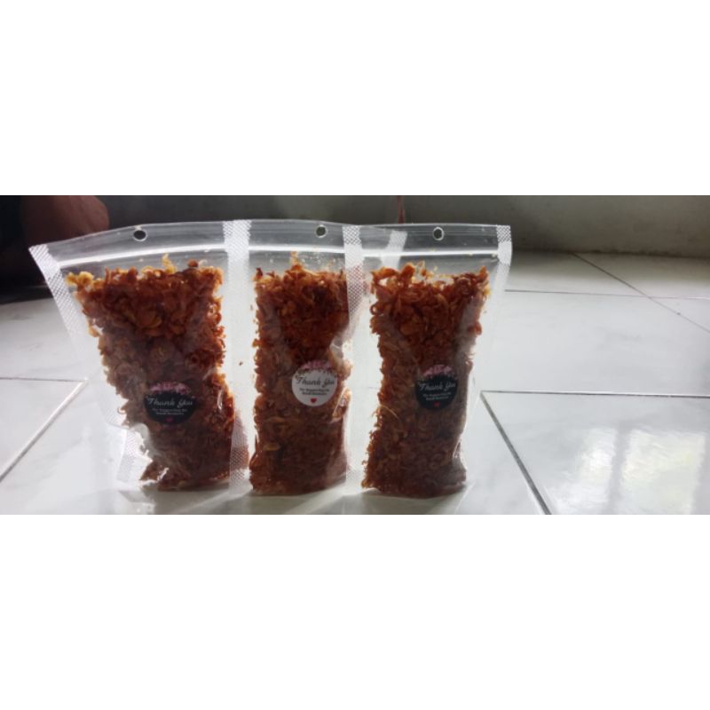 

Bawang Goreng Tanpa Tepung 50gr Khas