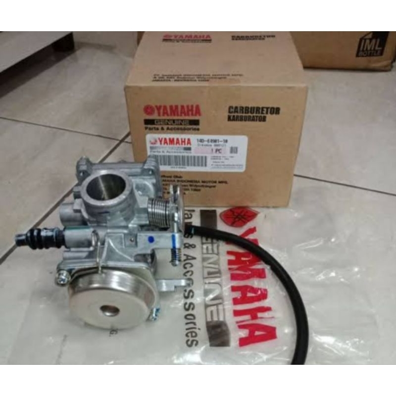 CARBURATOR ASSY YAMAHA MIO SOUL KARBU (14D) ASLI ORIGINAL YGP / 14D-E4901-10