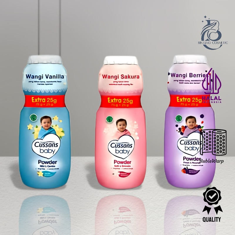 Cussons Baby Powder - Bedak Bayi Cussons Baby