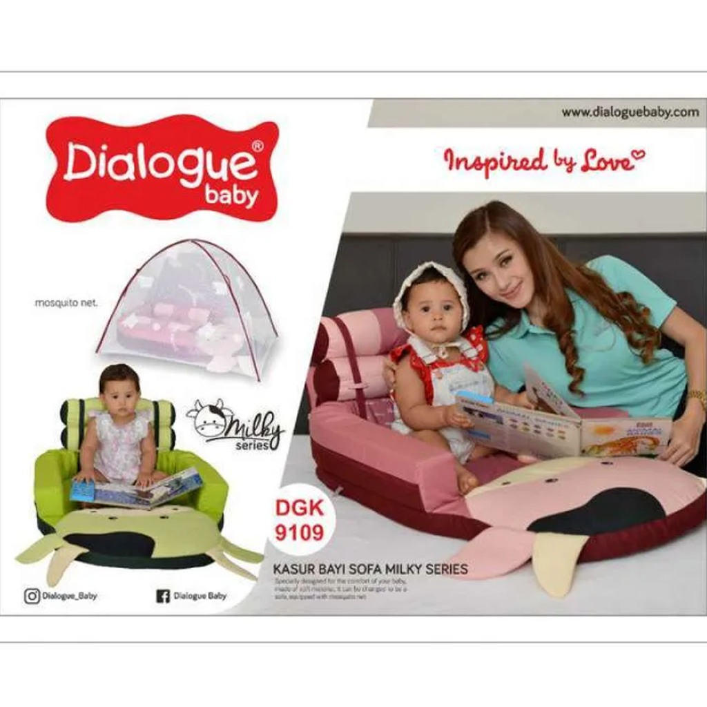 Dialogue Kasur Bayi 3 in 1 Milky Series DGK 9109