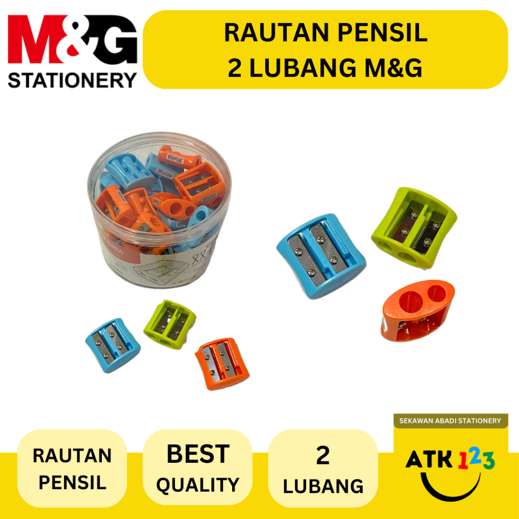 

Rautan Pensil M&G 2 Lubang