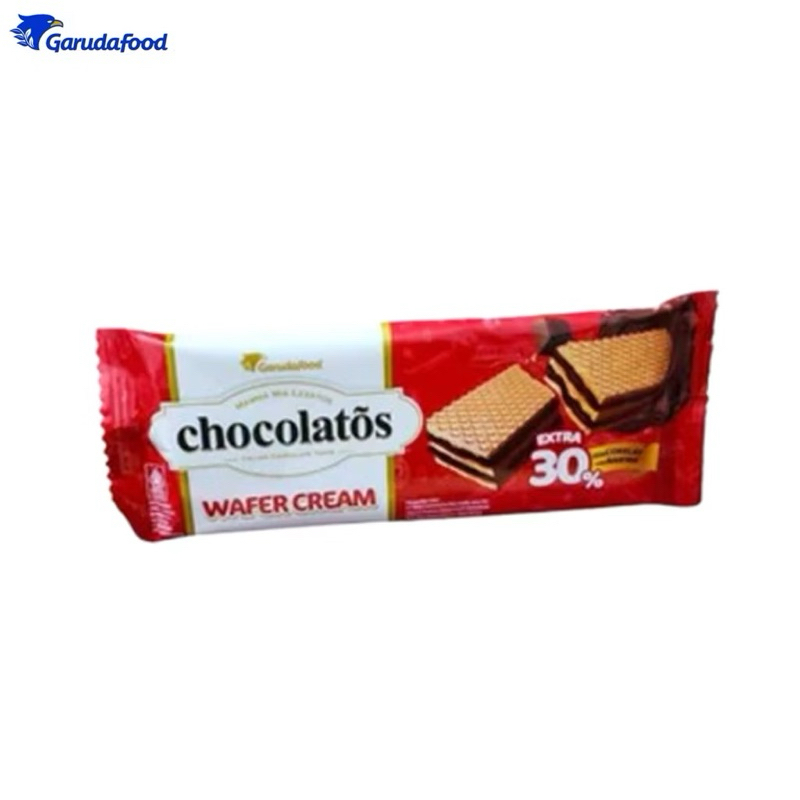 

Chocolatos Wafer cream coklat kemasan renceng