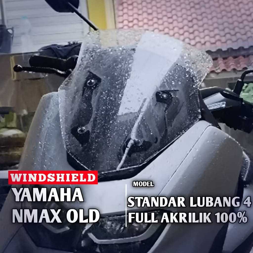 VISOR WINDSHIELD STANDAR NMAX OLD 4 LUBANG WINSIL NMAX OLD -SKR