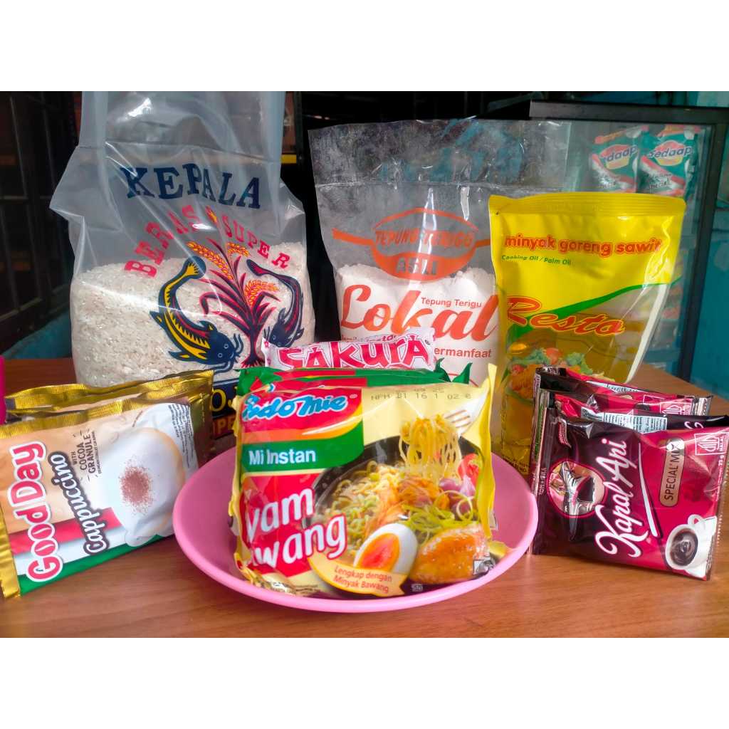 

Paket sembako hemat B3 105rb