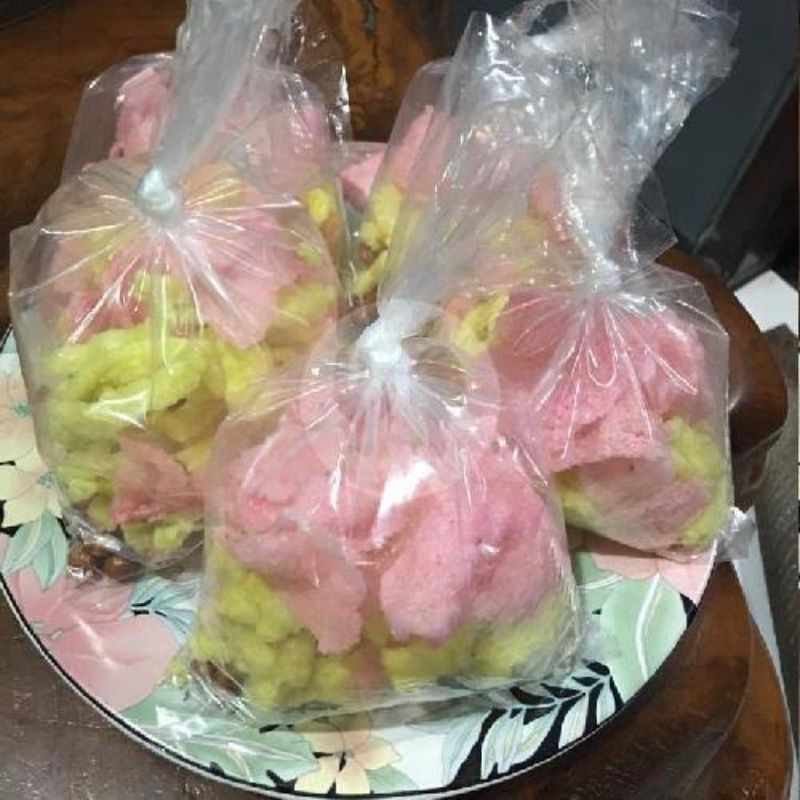 Krupuk Mie Kuning + Krupuk Merah Padang