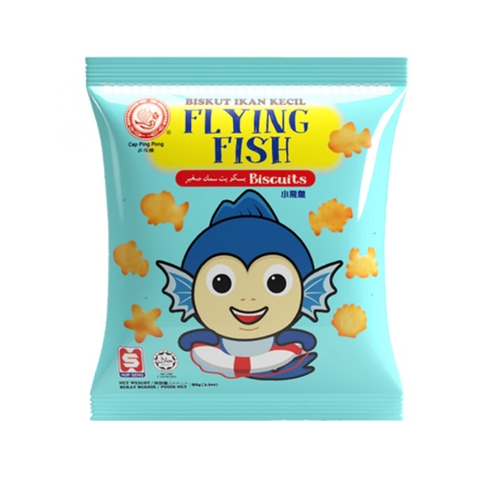 

Hup Seng Flying Fish Biscuit Biskuit Ikan Kecil Hupseng Biskut Bentuk Ikan